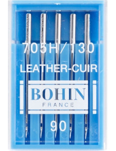 Bohin special leather machine needles