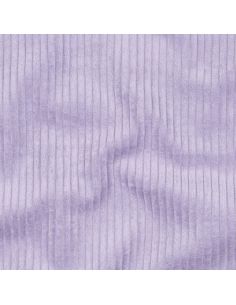 Corduroy cotton fabric - Lilac 2