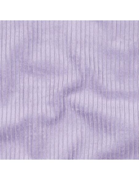 Corduroy cotton fabric - Lilac