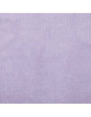 Corduroy cotton fabric - Lilac