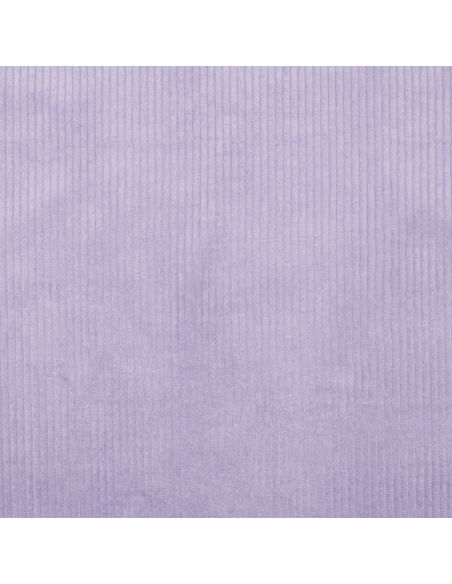 Corduroy cotton fabric - Lilac