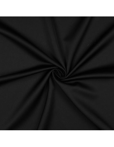 Royal satin fabric - Black