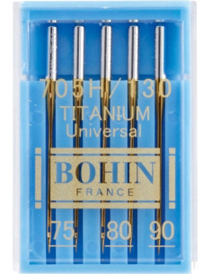 Titanium machine needles Bohin