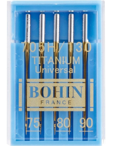 Titanium machine needles Bohin
