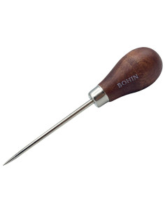 Pear-shaped wooden handle punch Bohin