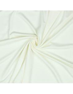 Off-white Tencel modal jersey fabric