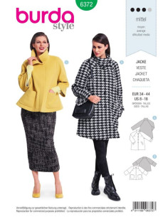 Jacket pattern - Burda 6372