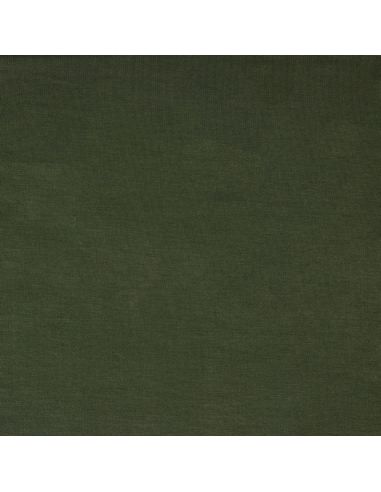 Dark green tencel modal jersey fabric