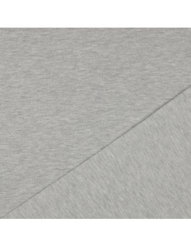 Glitter sweat fabric - Gray
