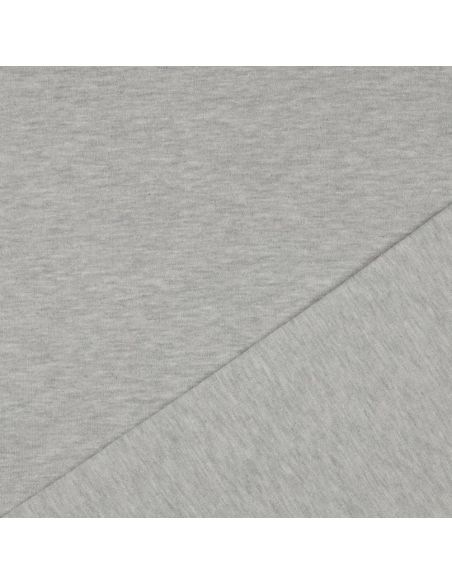 Glitter sweat fabric - Gray