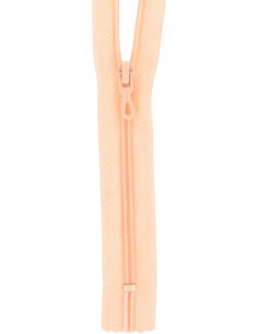 Nylon zipper - Salmon