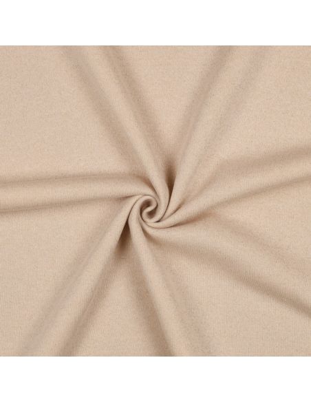 Glitter sweat fabric - Sand