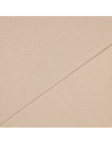 Glitter sweat fabric - Sand
