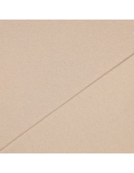 Glitter sweat fabric - Sand