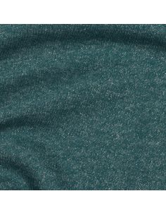 Glittery sweatshirt fabric - Petrol blue 2