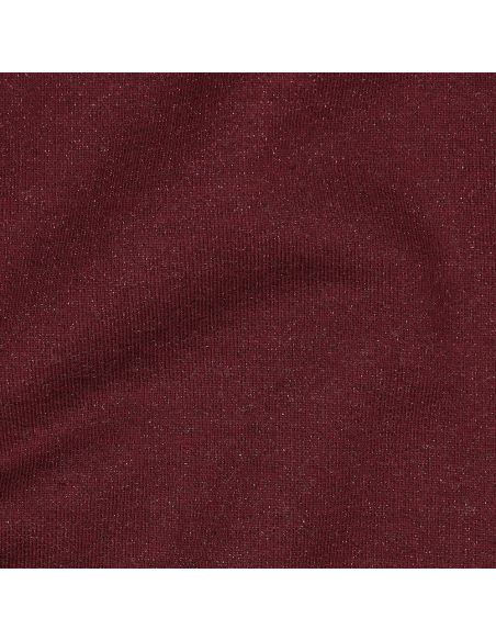 Glitter sweatshirt fabric - Eggplant