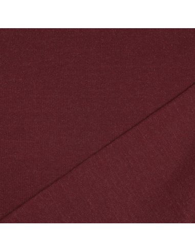 Glitter sweatshirt fabric - Eggplant