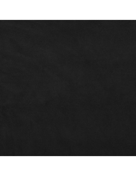 Stretch suede fabric - Black