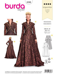 Costume pattern - Burda 6398