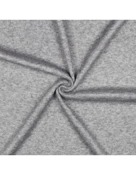 Mixed knit fabric - Gray