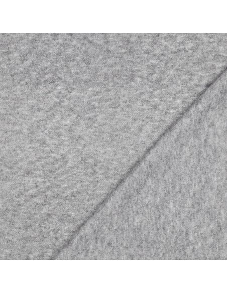 Mixed knit fabric - Gray