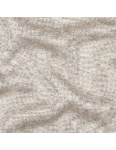 Mixed knit fabric - Beige