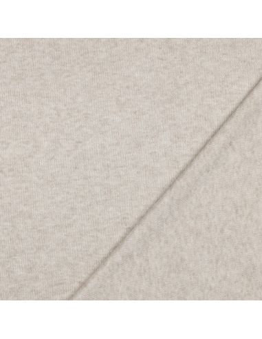 Mixed knit fabric - Beige