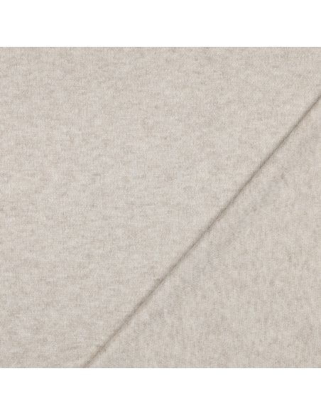 Mixed knit fabric - Beige