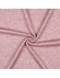 Mixed knit fabric - Mauve