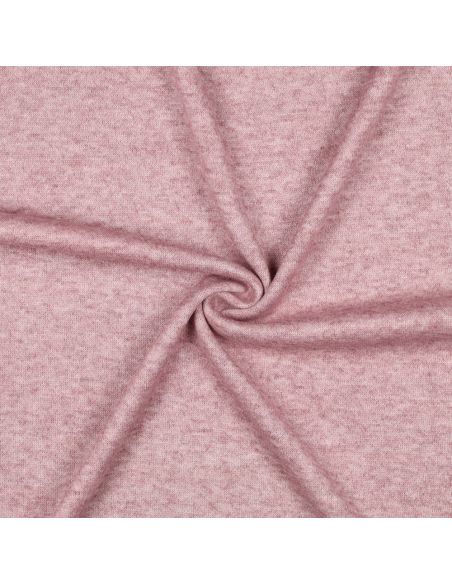 Mixed knit fabric - Mauve