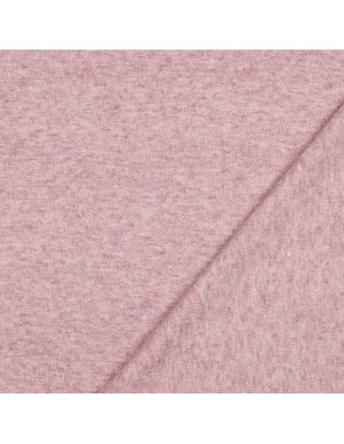 Mixed knit fabric - Mauve