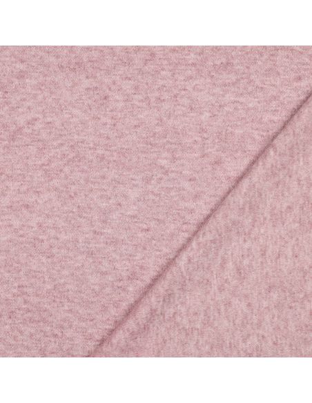 Mixed knit fabric - Mauve