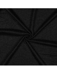 Mixed knit fabric - Black