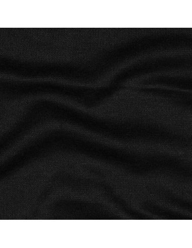 Mixed knit fabric - Black
