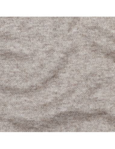 Mixed knit fabric - Taupe