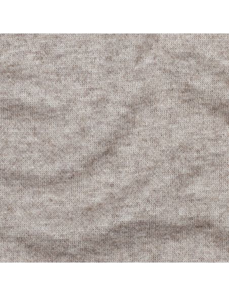 Mixed knit fabric - Taupe