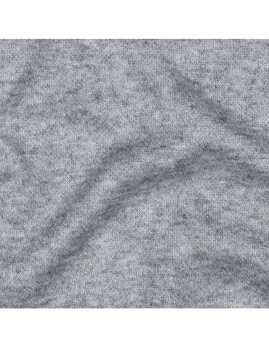 Mixed knit fabric - Navy blue