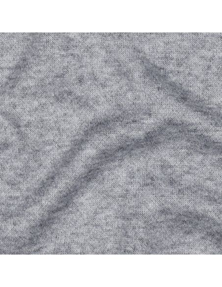 Mixed knit fabric - Navy blue