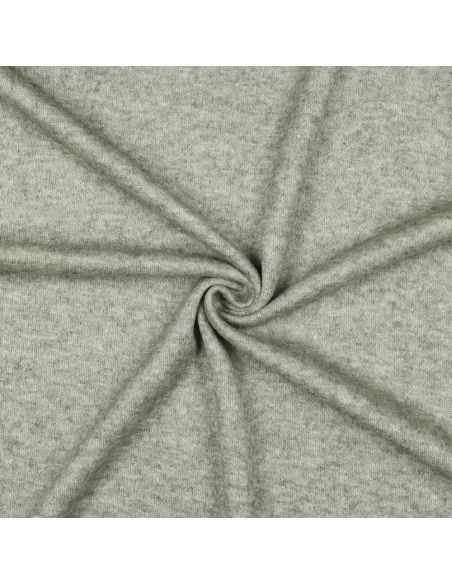 Mixed knit fabric - Almond green