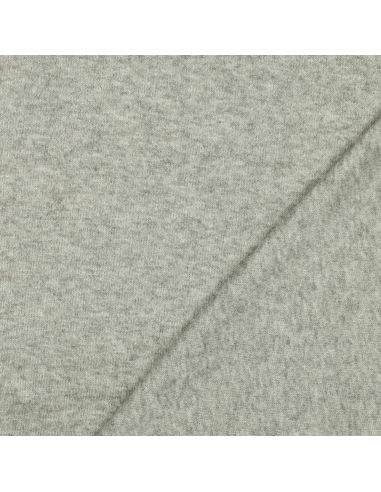 Mixed knit fabric - Almond green