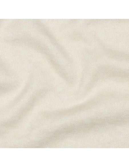 Mixed knit fabric - Ecru