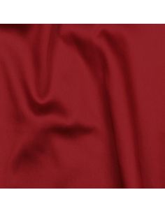 Dark red cotton satin fabric 2