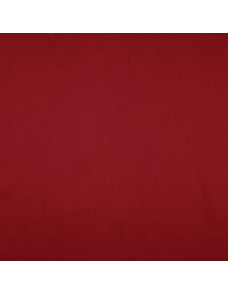 Dark red cotton satin fabric
