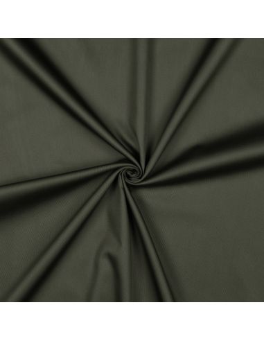 Army green cotton satin fabric