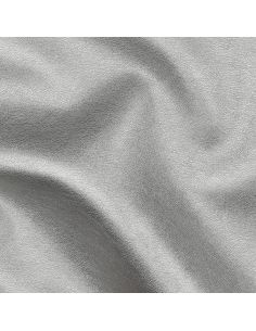 Faux fabric for clothing - Metallic silver 2