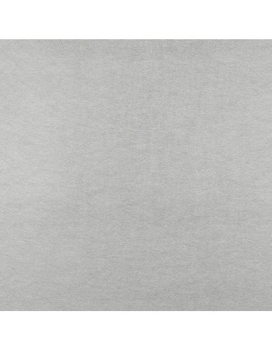 Faux fabric for clothing - Metallic silver