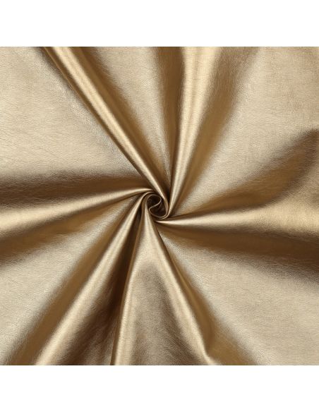 Metallic gold faux fabric - Clothing