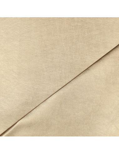 Metallic gold faux fabric - Clothing