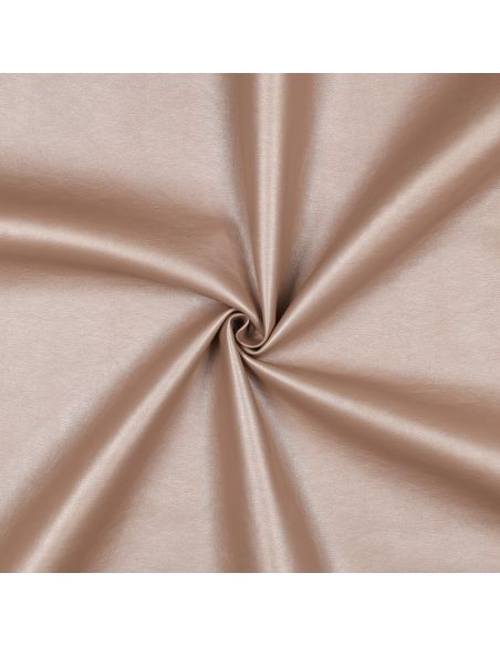Metallic Champagne Faux Fabric - Clothing