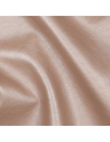 Metallic Champagne Faux Fabric - Clothing